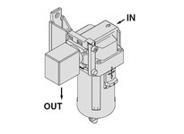 SMC E400P-070S-04 FRL ACCESSORIES (SPACERS ETC)