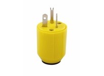 Cooper Eaton 5366NCR Plug CR 20A 125V 2P3W Str AutoGrip Yellow | Industrial Supplies