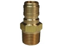 Dixon E6M6-B E-Series Straight Through Male Threaded Plug
