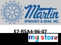 Martin SprocketE7-RSA4-96-07 CEMA E RETURN SELF-ALIGNER ASS CEMA E 96" BELT WIDTH