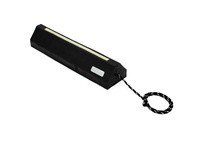 Elasco EAC30B-GLOW 30" Aviation Chock with Glow and Reflectors Black