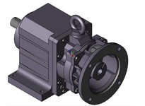 Bauer 30406165 BG20-11-C/NEMA56C/AV A/ 189N8626 BG HELICAL-GEARED MOTOR