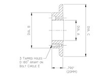 MicroCentric ECS-42 Air Cylinder Accessories | High-Quality Industrial Supplies