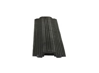 Elasco ED1050-BK Single Channel 1/2" x 1 1/2" Black | YarinInd