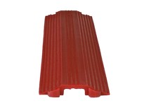 Elasco ED1050R Single Channel 1/2" x 1 1/2" Red | Durable Cable Protector