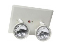 Orbit EL2R-B-SDT TWO-HEAD RECESSED EMERG LIGHT BLACK | YarinInd