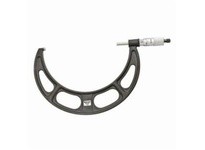 Starrett 436.1XRL-8 Outside Micrometer, Ratchet Thimble, Carbide Anvil-Spindle | Precision Tool