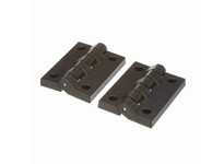 System Plast VG-634-AA Heavy-Duty Hinge, Polyamide, 1/4-20 Thread, Black, for 25 mm or 30 mm Tube, Series VG-634