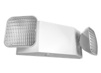 RAB EM EMERGENCY UNIT 2 HEADS BATTERY BACKUP WHITE