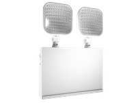 RAB EM-2H2RNY EMERGENCY UNIT 2 INTEGRAL HEADS 2 EXPANDABLE HEADS REMOTE CAPACITY NEW YORK BATTERY BACKUP WHITE