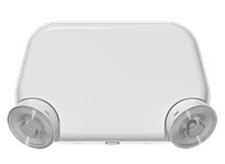 RAB EM34 ULTRA-ECONOMY EMERGENCY UNIT 2 HEADS BATTERY BACKUP WHITE