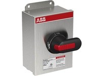 ABB EOT16U3S4-P DISCONNECT ENCLOSED NON-FUSED SWITCH STAINLESS STEEL 3P 20A UL508 N4/4X