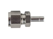 Mako ER-6-4 Reducing Tube Stub Adapter 3/8" Comp X 1/4" Tube - 316 Stainless Steel