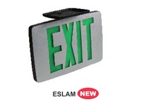 Orbit ESLAM-B-A-R-EB MICRO LED CAST AL EXT SIGN BK HSGAL FPRD LTRS BAT B-UP