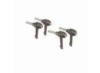 System Plast RH-10-BK-MSM6-25 Ratchet Handle (Male), Stainless Steel | YarinInd