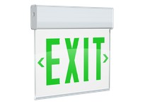 RAB EXITEDGE-1GWPW EDGE-LIT EXIT SIGN 1-FACE GREEN | YarinInd