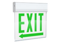 RAB EXITEDGE-1WPWLACH/E EDGE-LIT EXIT SIGN 1-FACE LEFT ARROW | Chicago Compliant