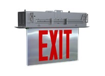 RAB EXITEDGE-RE-MPNY/E Recessed Edge-Lit Exit Sign | High Quality