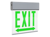 RAB EXITEDGE-WPLRACH EDGE-LIT EXIT SIGN UNV FACES | YarinInd