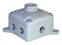 RAB EXJ1-3/4 EXPLOSION-PROOF JUNCTION BOX 8 HUBS 3/4 COVER 1/2 HUB