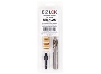 E-Z LOK EZ-400-M8 Threaded Insert Installation Kit for Hard Wood - Brass | M8-1.25