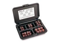 E-Z LOK EZ-C108T Threaded Insert Assortment Kit for Metal - Thin Wall - Carbon Steel - 10-24 to 1/2-13