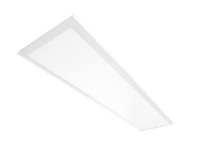 RAB EZPANHE1X4-30YN/D10 EZPAN Edge-Lit Panel HE 1X4 30W 3500K 120-277V Dim LED White