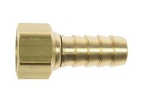 Coilhose F0404 Swivel Hose Barb 1/4" ID x 1/4" FPT