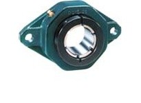 DODGE 140086 F2B-DLED-111-NL BEARINGS1-11/16" bore 2-Bolt Flange Ball Bearing with Concentric Collar locking used in Dirty & Dus