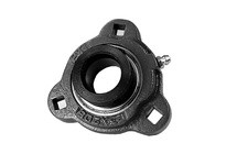 PTI F3X207-23S Ductile 3-Bolt Flange Bearing-1-7/16 | Silver Series