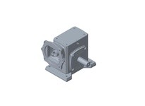 Boston Gear 30283743 H10045 F724B-20-B7-J WORM SPEED REDUCER