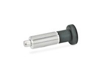 JWWINCO F96/A GN613-8-A-NI Indexing Plunger with Plastic Knob | YarinInd