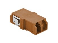 Hubbell Wiring FALCDSC6OR FIBER ADAPT LC DUPLX SNA | YarinInd