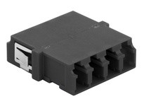 Hubbell Wiring FALCQSC6BK FIBER ADAPTLCQUADSNAPMTZ | YarinInd