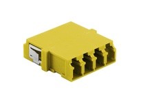 Hubbell Wiring FALCQSC6Y FIBER ADAPT LC QUAD SNAPMT ZIRC 6/PK YL | High-Quality Industrial Supplies