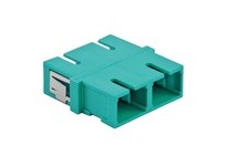 Hubbell Wiring FASCDSC6AQ FIBER ADAPT SC DUPLX SNAPMT ZIRC 6/PK AQ