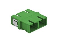 Hubbell Wiring FASCDSC6GN FIBER ADAPT SC DUPLX SNAPMT ZIRC 6/PK GN