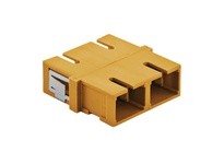 Hubbell Wiring FASCDSC6OR FIBER ADAPT SC DUPLX SNAPMT ZIRC 6/PK OR
