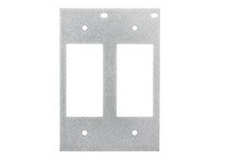 Hubbell Wiring FB10MP2A Mounting Plate 10-G Double Rectangular/GFI | Quality Supplies