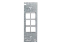 Hubbell Wiring FB10MPKEY MOUNTING PLATE - SIX KEYSTONE ISF