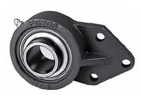 PTI FB201-8A-47 3-BLT FLGD BRACKET BRG-1/2 B4- MOUNTED BALL BRG & INSERT