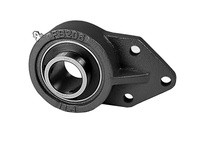 PTI FB204-12U 3-BOLT FLANGED BRACKET BEARING-3/4 FB 200 SILVER SERIES - NORMAL DUTY