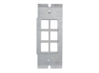 HBL-WDK FBMP6KS MOUNTING PLATE - HBL 6-PORT KEYSTONE