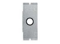 Hubbell Wiring FBMPFT Mounting Plate - 1.00 Feed Thru w/ Bushing | Industrial Supplies