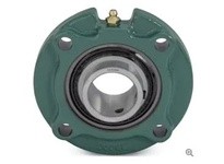 Dodge 079532 FC-SCM-207-HT2-7/16" Bore 4-Bolt Piloted Flange Ball Bearing | YarinInd