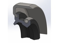 Dichtomatik 122433TB-H 75003514 Nitrile Double Lip Spring Lip Attached Shaft Seals