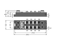 TURCK FDNP-L0808H-TT Device-Net Block Station