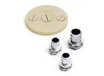 Hubbell Wiring FF3I 3 SERV FRPT FURN FEED INSERT IV | Industrial Supplies