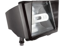 RAB FF42QT/PC Future Flood 42W CFL QT Lamp + 120V PC Bronze