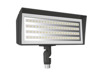 RAB FFLEDSY FLOODLIGHTS 2515/4257/6048 LUMENS FFLED SMALL 3000K 120V-277V KNUCKLE MOUNT BRONZE